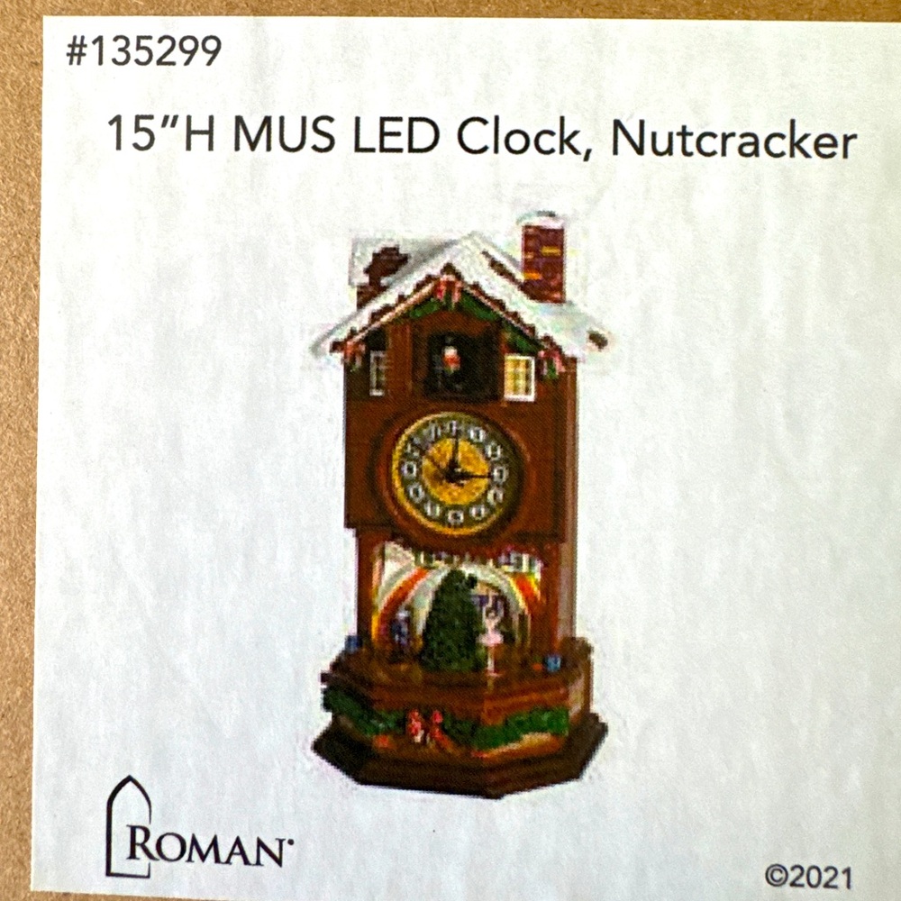 Nutcracker Clock